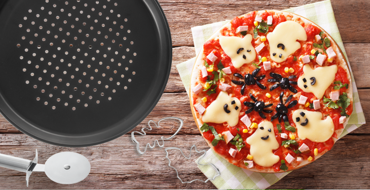 HALLOWEENSKÁ PIZZA