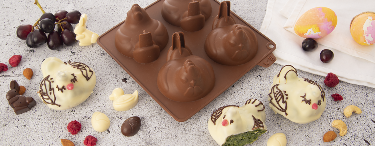 MACHOVÉ SLIEPOČKY S BIELOU ČOKOLÁDOU