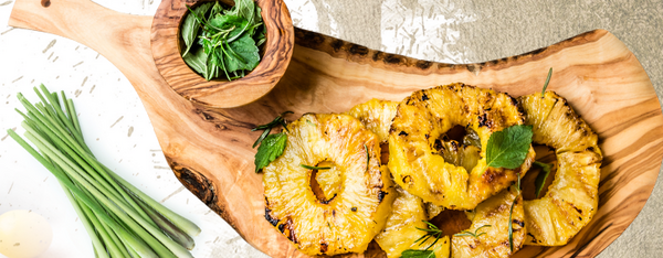 MARINOVANÝ GRILOVANÝ ANANÁS PO THAJSKY