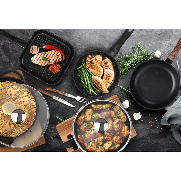 Panvica GRANDE na grilovanie 26x26 cm