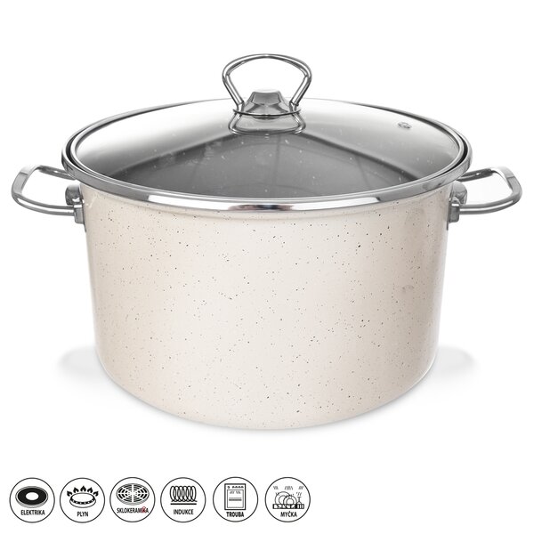 Hrnec GRANDE COPPER s poklicí 6,1 l