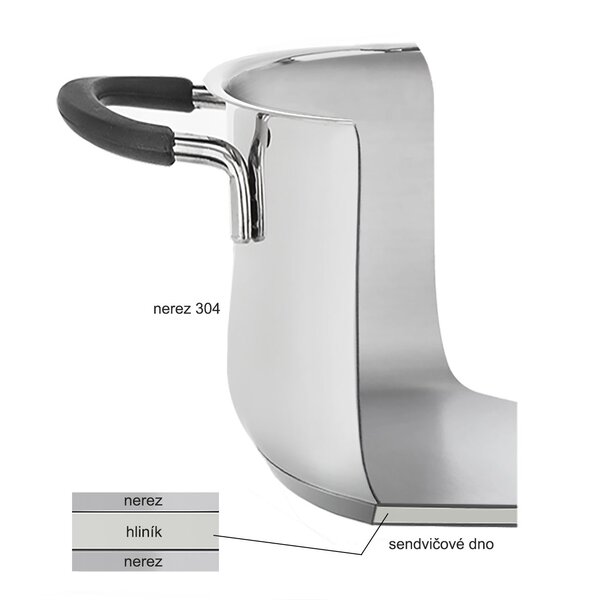 Hrniec DALIE s pokrievkou 4,8 l