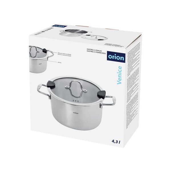 Kastról VENICA s pokrievkou 4,3 l