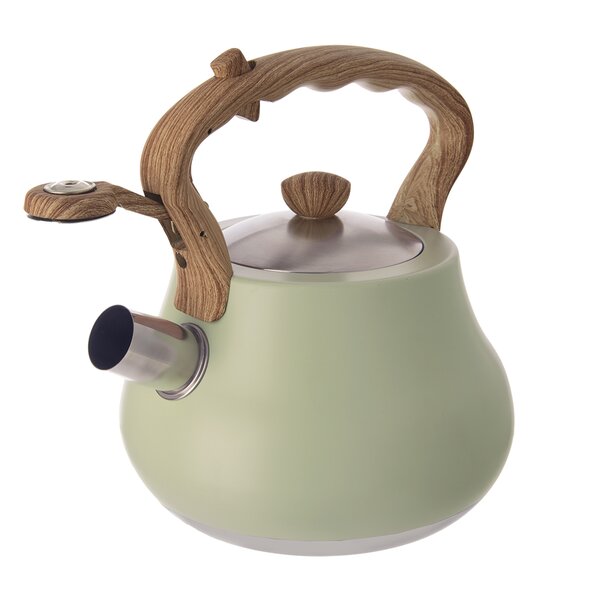 Čajník s píšťalkou GREENISH 3 l