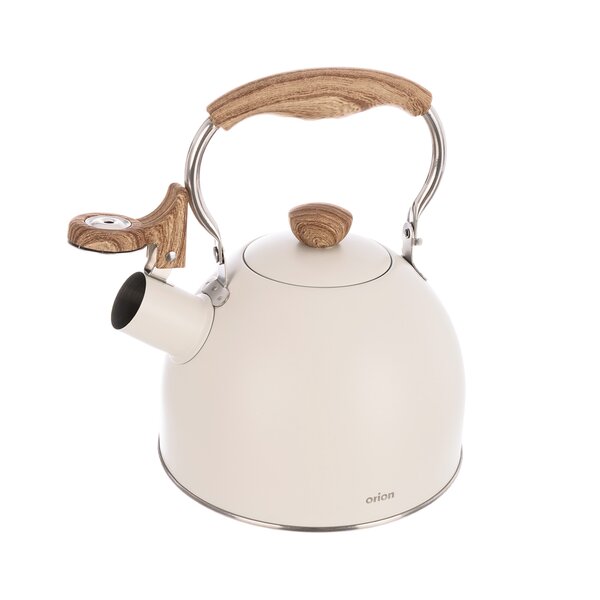 Čajník s píšťalou BEIGE 1,5 l