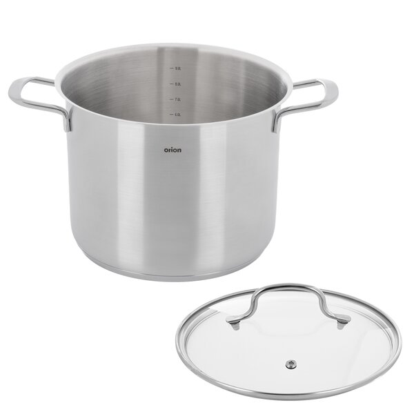 Hrniec ANETT Glass s pokrievkou 10,7 l