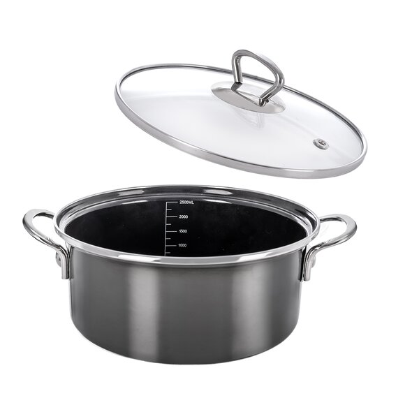 Kastról METALIC Lem s pokrievkou 2,5 l