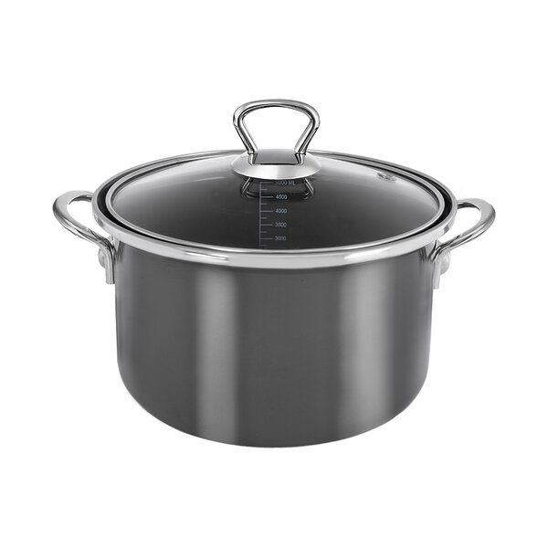 Hrniec METALIC Lem s pokrievkou 5 l