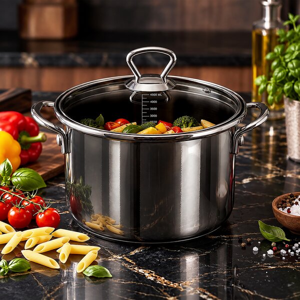 Kastról METALIC Lem s pokrievkou 4,5 l