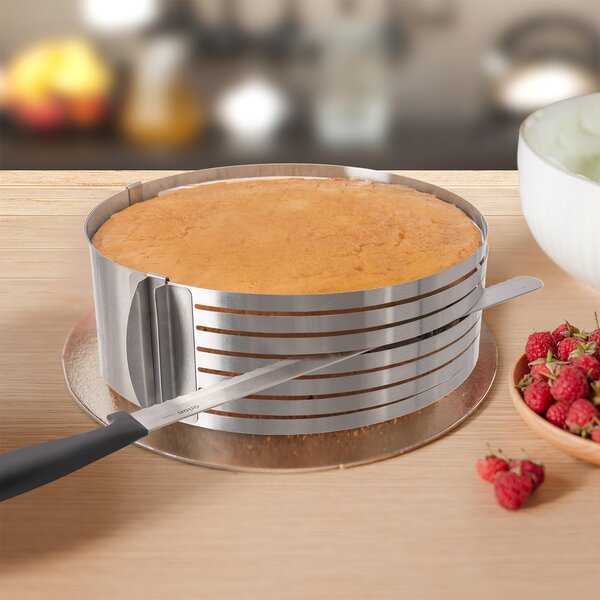 Prekrajovacia forma posuvná na tortu pr. 24/30 cm
