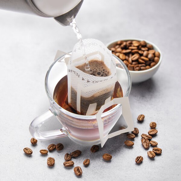 Cestovný filter na kávu a čaj 50 ks