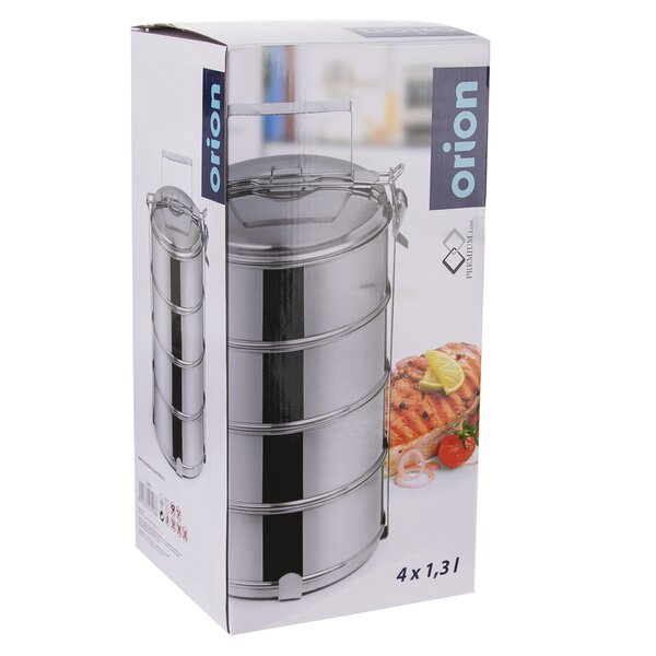 Obedár 4x1,3 l s viečkami