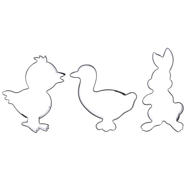 Vykrajovačka Veľká noc sada 3 ks