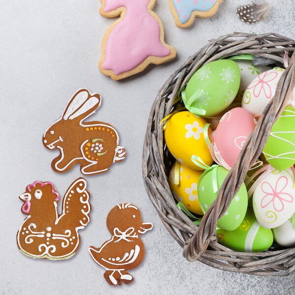 Vykrajovačka Veľká noc sada 3 ks