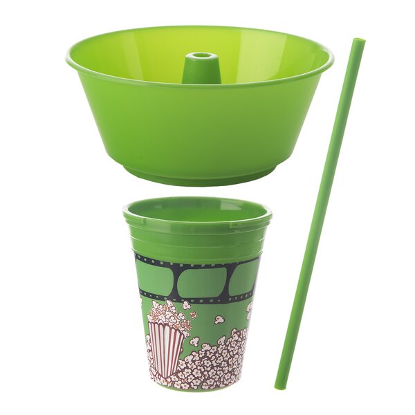 Pohár s miskou a slamkou 0,55 l