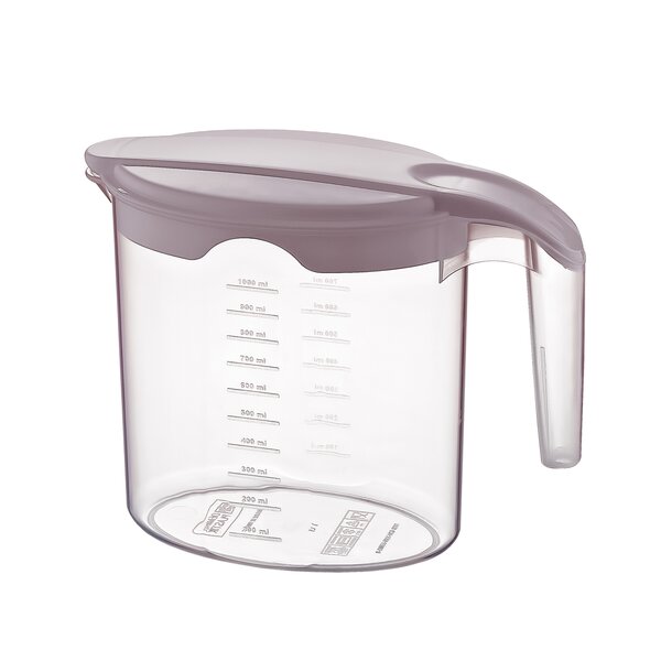 Džbán s odmerkou a viečkom 1 l