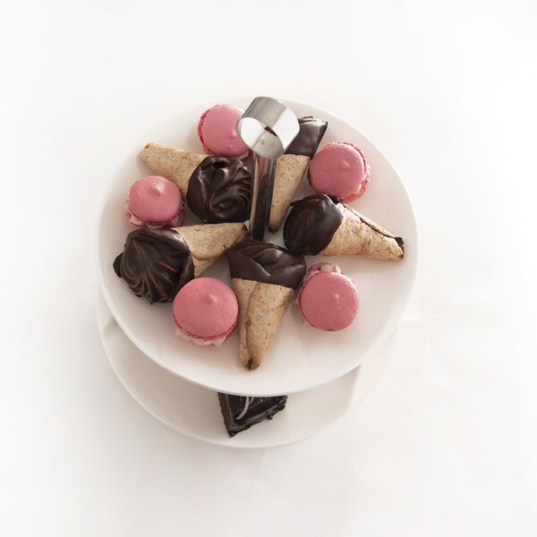 Servírovací stojan 2 poschodia