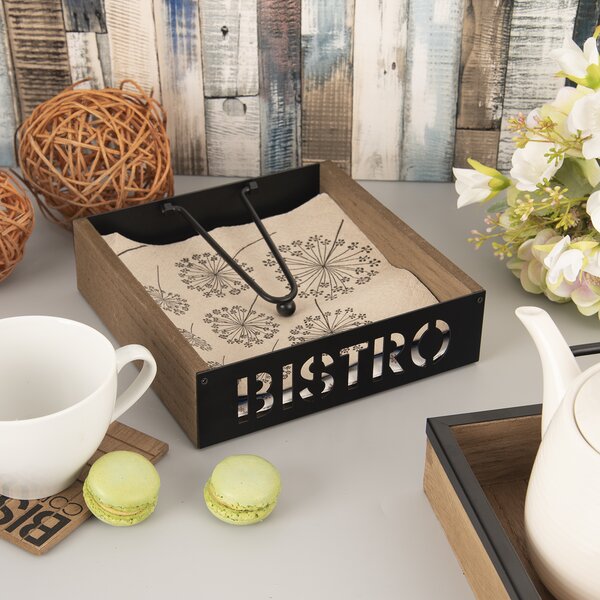 Stojan-držiak na obrúsky Bistro