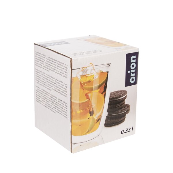 Dvojstenný pohár DOUBLE 0,33 l 1 ks