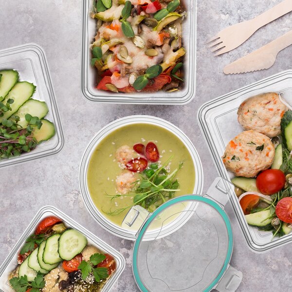 Dóza Prim s tesnením delená 0,4 l