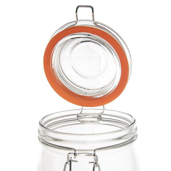 Dóza s klipovým uzáverom Bela 1 l srdce