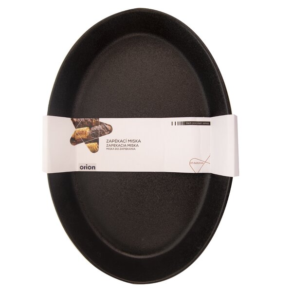 Zapekacia miska BLACK 37,5x25,5x5,5 cm