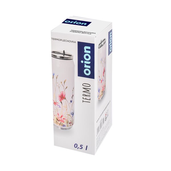 Termoska plechovka kvety 0,5 l