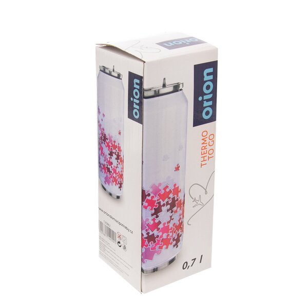 Termoska plechovka puzzle 0,7 l