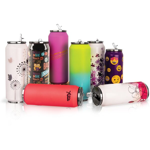 Termoska plechovka motýľ 0,7 l