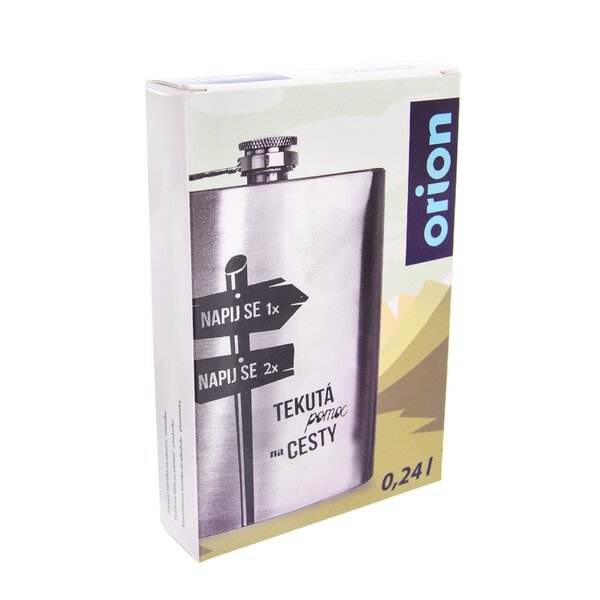 Vrecková fľaša Tekutá pomoc na cesty 0,24 l