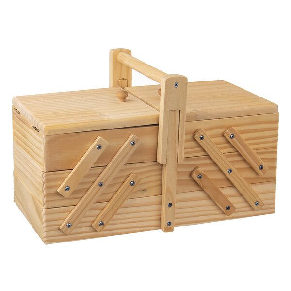 Kazeta na šitie rozkladacia 30x18x19 cm