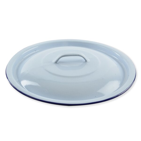 Smaltovaná pokrievka na vedro pr. 30 cm