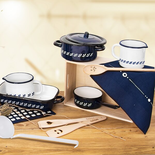 Pokrievka MODROBIELA pr. 12 cm