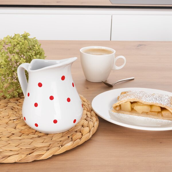 Džbán červená bodka 0,53 l