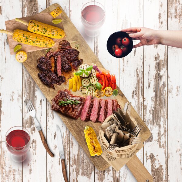 Krájacia a servírovacia doska 100x29 cm