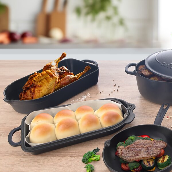 Pekáč LIATINA SMALT obojstranný 42,5x22 cm