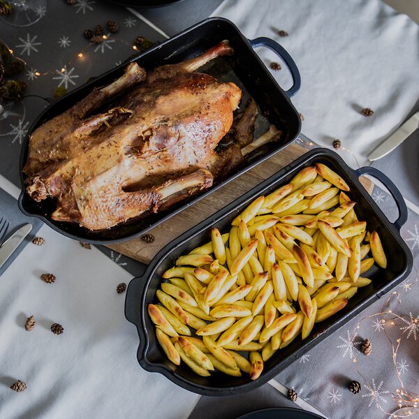 Pekáč LIATINA SMALT obojstranný 42,5x22 cm