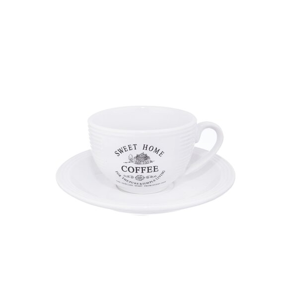 Hrnček s podšálkou SWEET HOME 0,25 l