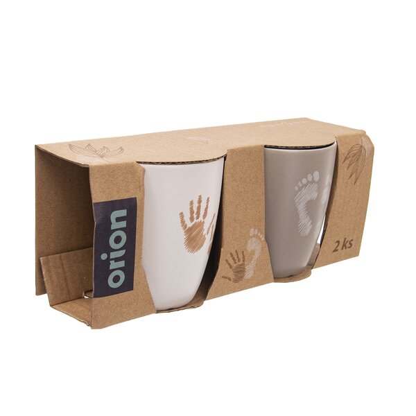 Hrnček ruky&nohy 0,14 l 2 ks