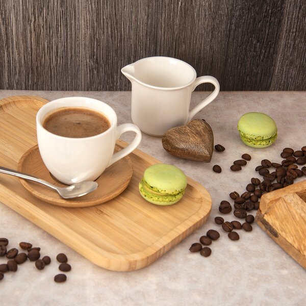 Hrnček s podšálkou WHITELINE 0,125 l 6 ks