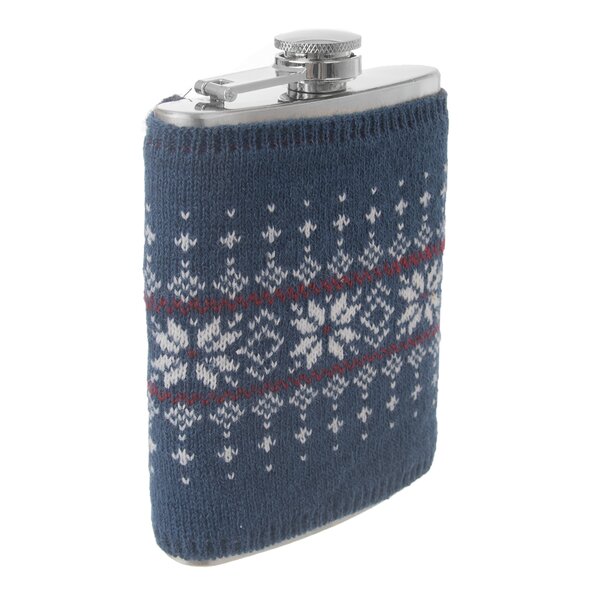 Vrecková fľaša Vianočný svetr 0,24 l