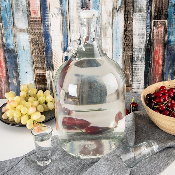 Demižón s klip uzáverom 5 l