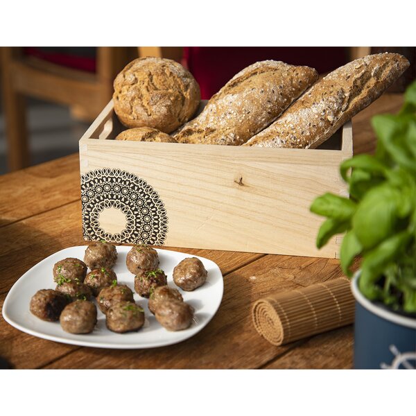 Plytký tanier MONA 24x24 cm