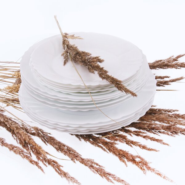 Plytký tanier LUNA vlnky pr. 25 cm