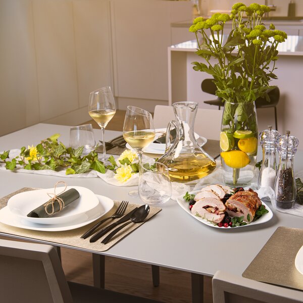 Servírovací tanier LUNA 22x16 cm