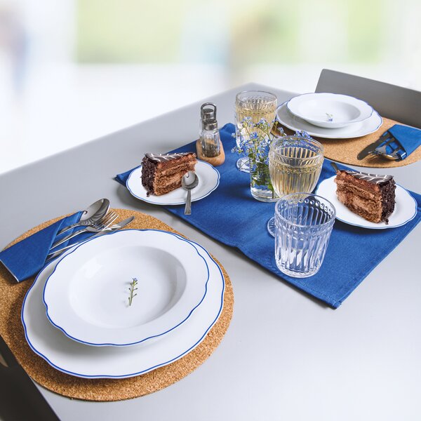 Hlboký tanier Blue line pr. 21 cm