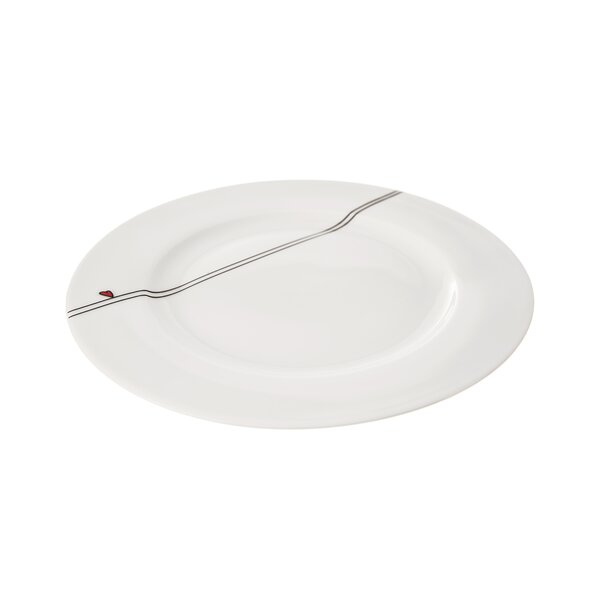 Dezertný tanier SRDIEČKA pr. 19 cm