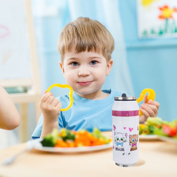 Termoska plechovka KOCÚRY 0,4 l