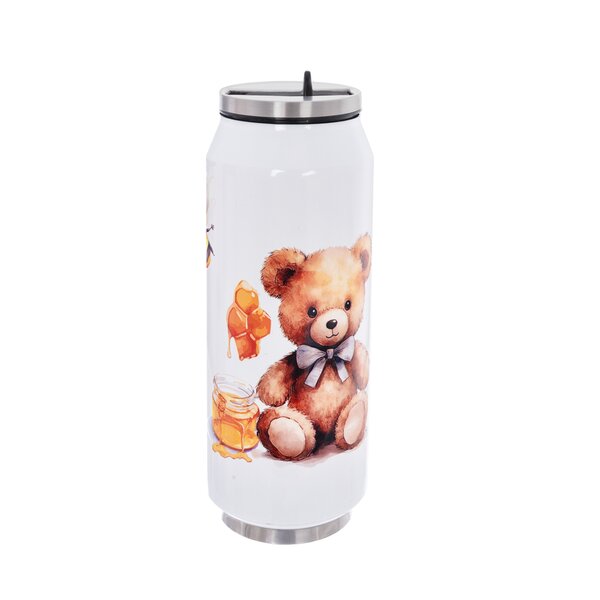 Termoska plechovka 0,4 l MEDVEDÍK