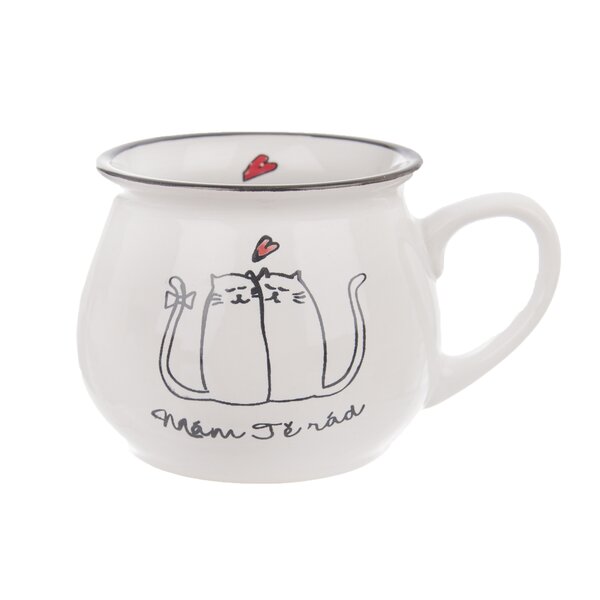 Hrnček Cats Mám ťa rád/a 0,32 l